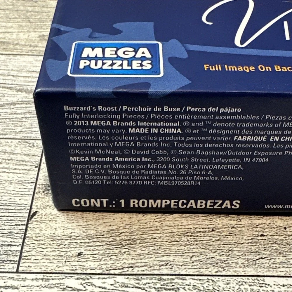 MEGA PUZZLE 1000PC Puzzle 19x27